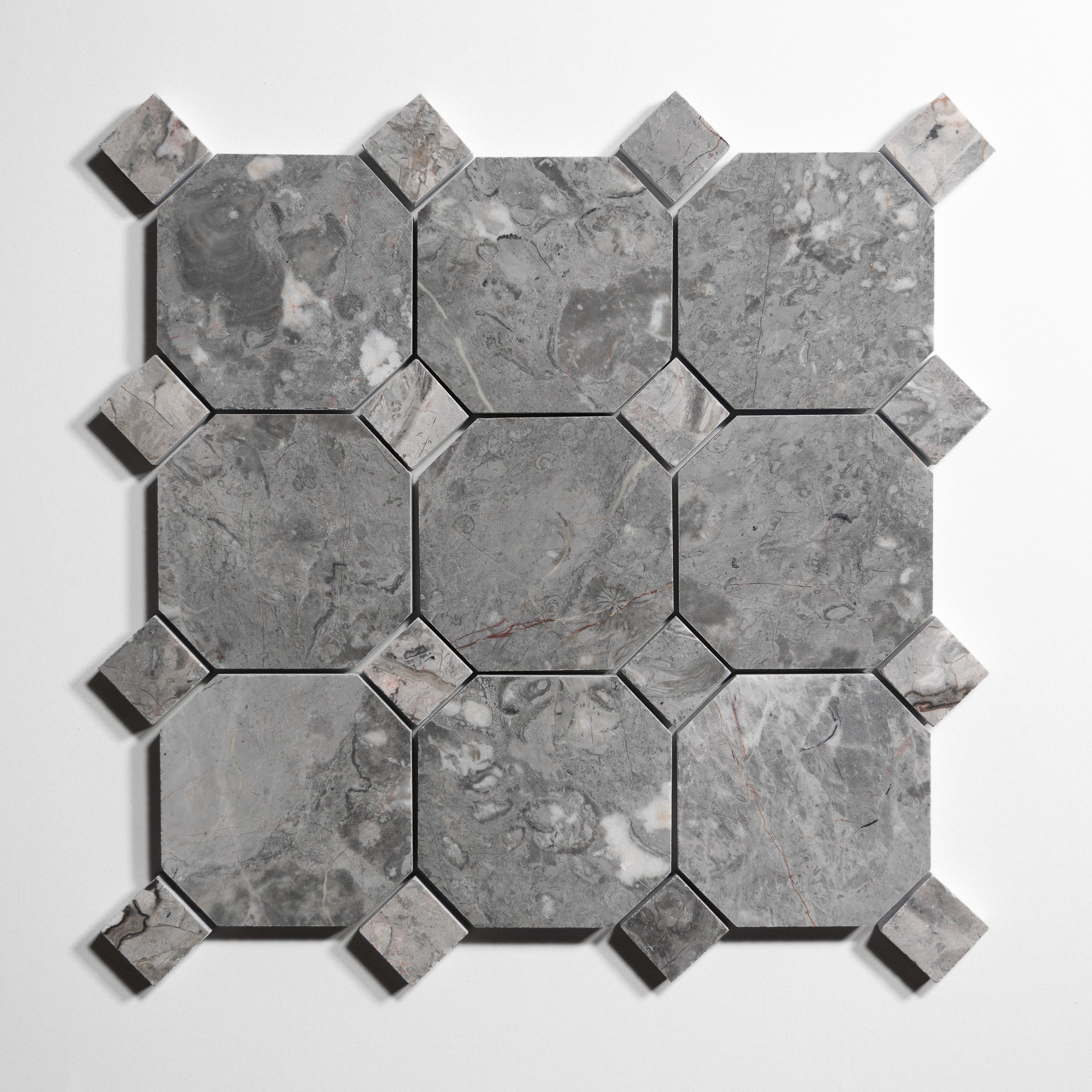 Sage Gray 4" Octagon - Image 3