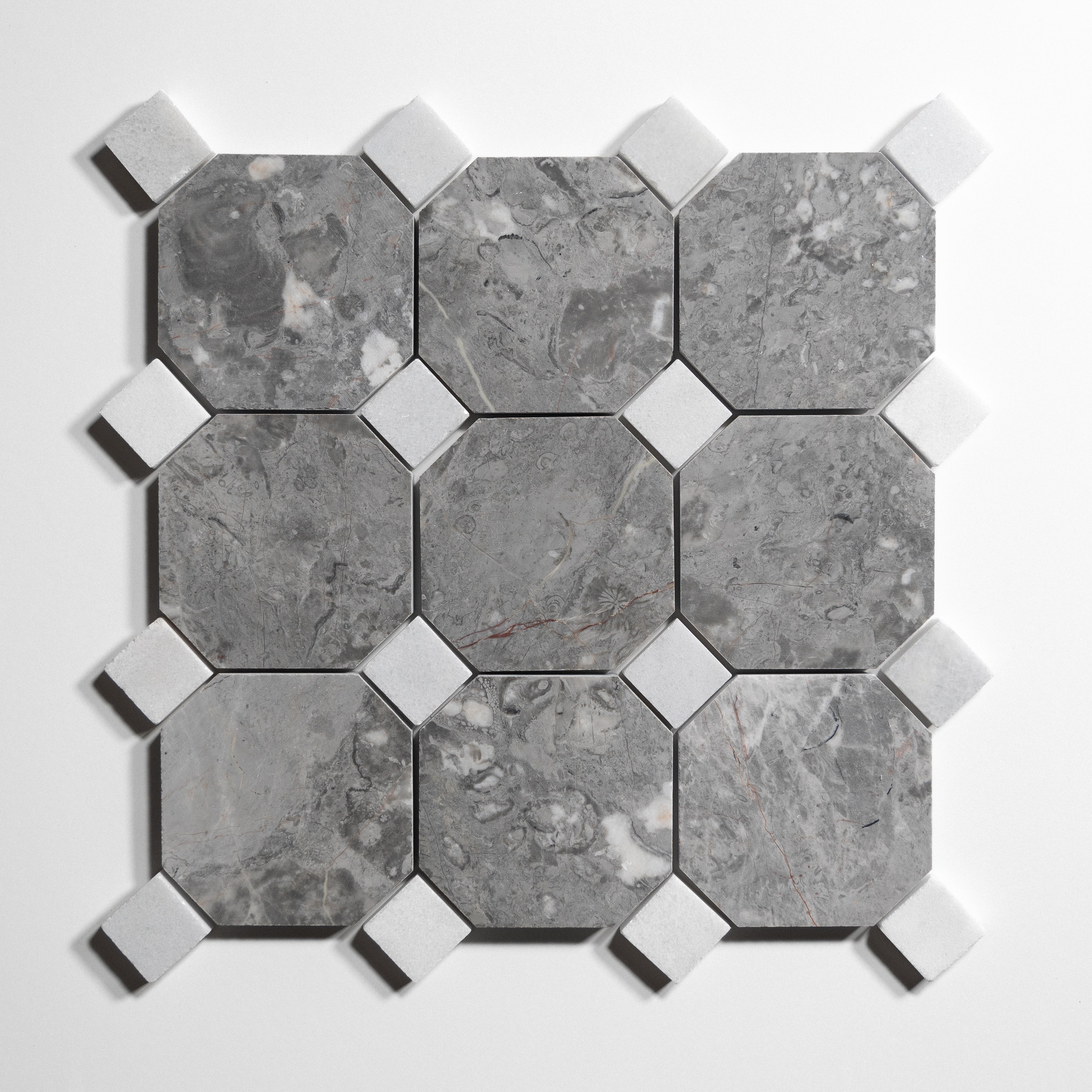 Sage Gray 4" Octagon - Image 5